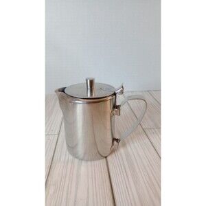 Vintage Edward Don Creamer Pitcher Stainless Steel 18-8 Korea